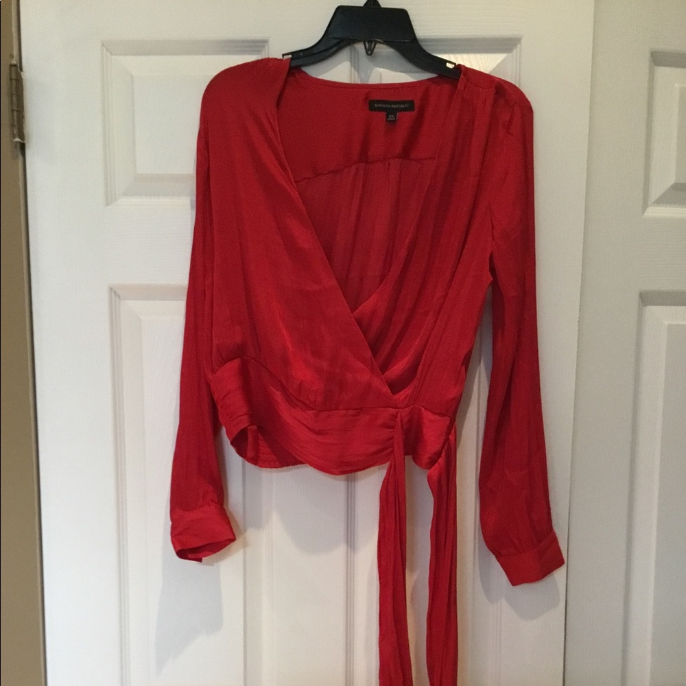 Satin Puff-Sleeve